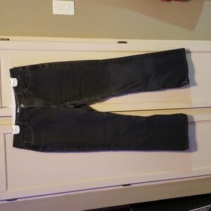 Coldwater Creek Size 14 Black Denim Jeans, Boot Cut, 5 Pocket